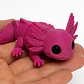 Llavero Axolotl Articulado - Miniatura 2