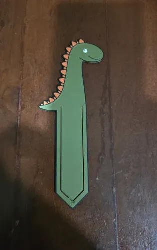 Marcapáginas De Dinosaurio Amigable - Foto 4