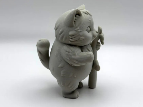 Escultura Decorativa- Gatito Flor - Foto 4
