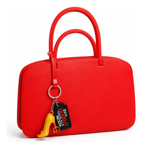 Cartera Y Palomera El Diablo Viste A La Moda 2 Con Llaveros