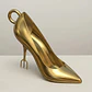 Llavero Zapato Dorado El Diablo Viste A La Moda - Miniatura 1
