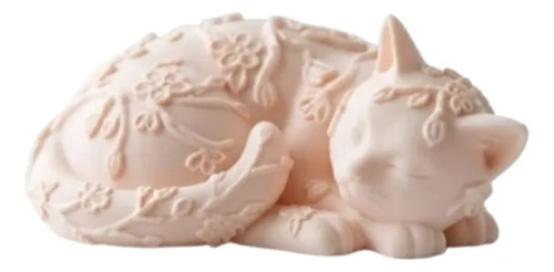 Escultura Decorativa- Gato Sakura