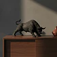 Figura Decorativa Toro Negro - Miniatura 2