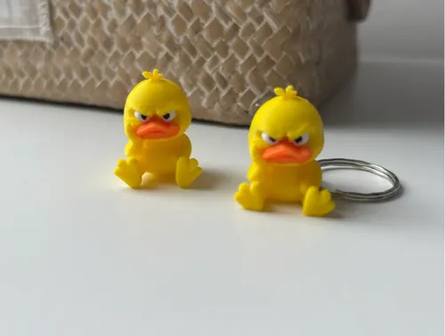 Llavero De Pato Gruñón - Foto 2