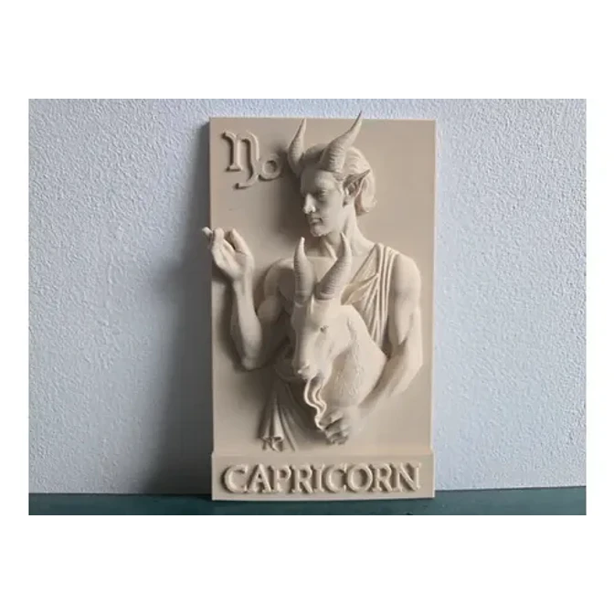 Figura Decorativa De Hombre Capricornio - Signo Zodiacal 1
