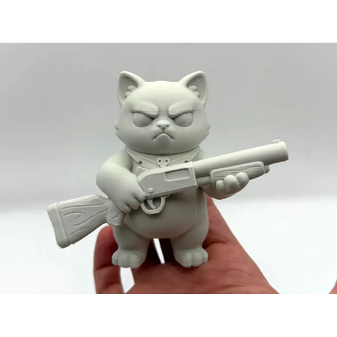 Escultura Decorativa- Gato Escopeta 3