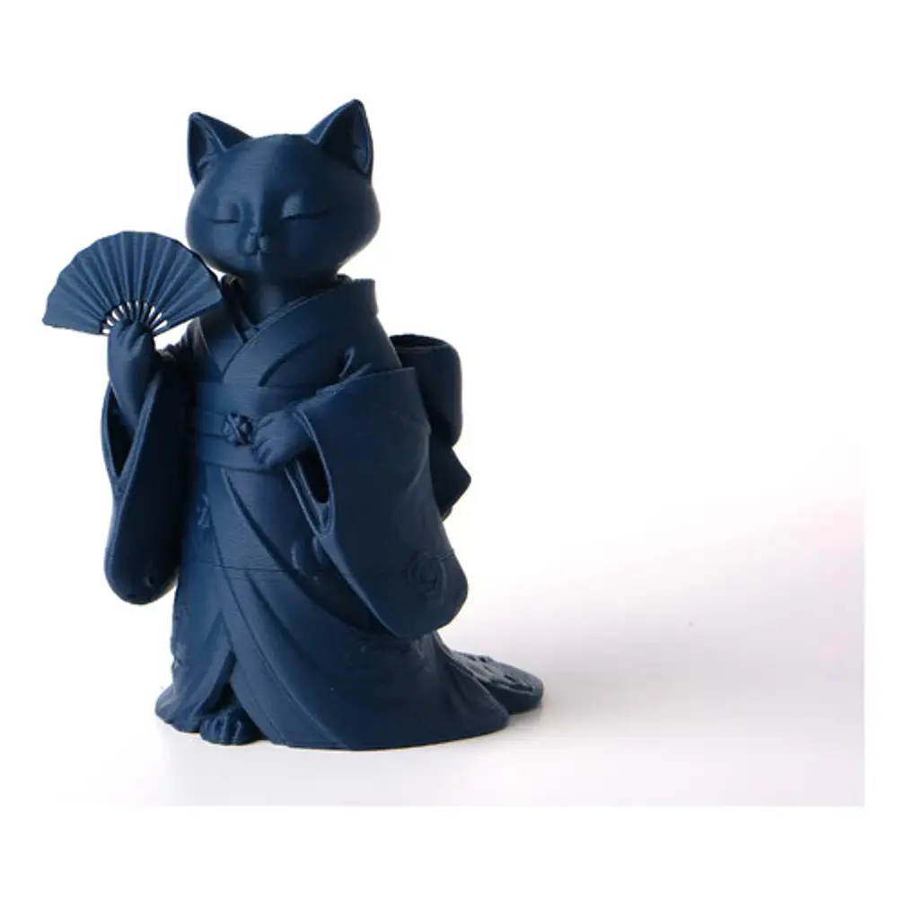 Escultura Decorativa- Gato Con Kimono 3