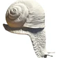 Figura Decorativa Caracol Blanco - Miniatura 1