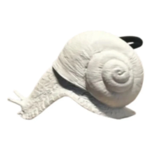 Figura Decorativa Caracol Blanco