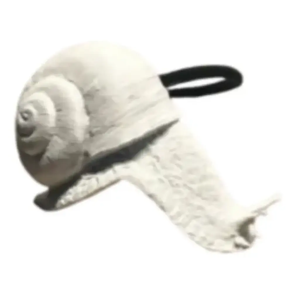 Figura Decorativa Caracol Blanco 3