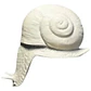 Figura Decorativa Caracol Blanco - Miniatura 4