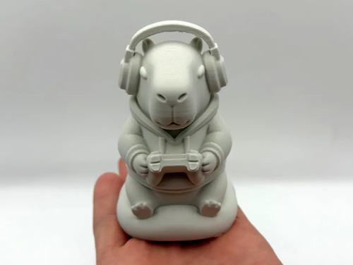 Escultura Decorativa- Capibara Gamer - Foto 2