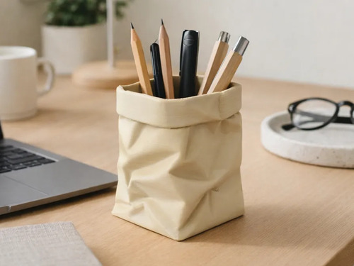 Portalápices- Bolsa De Papel - Foto 3