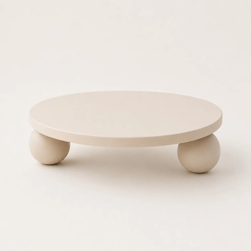 Figura Decorativa Bandeja Minimalista Moderna