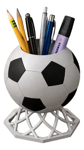 Portalápices De Balón De Futbol