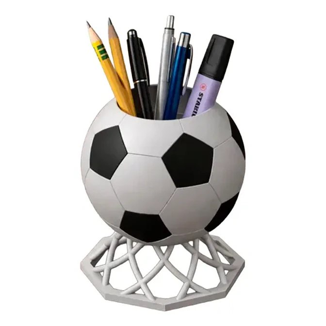 Portalápices De Balón De Futbol 1