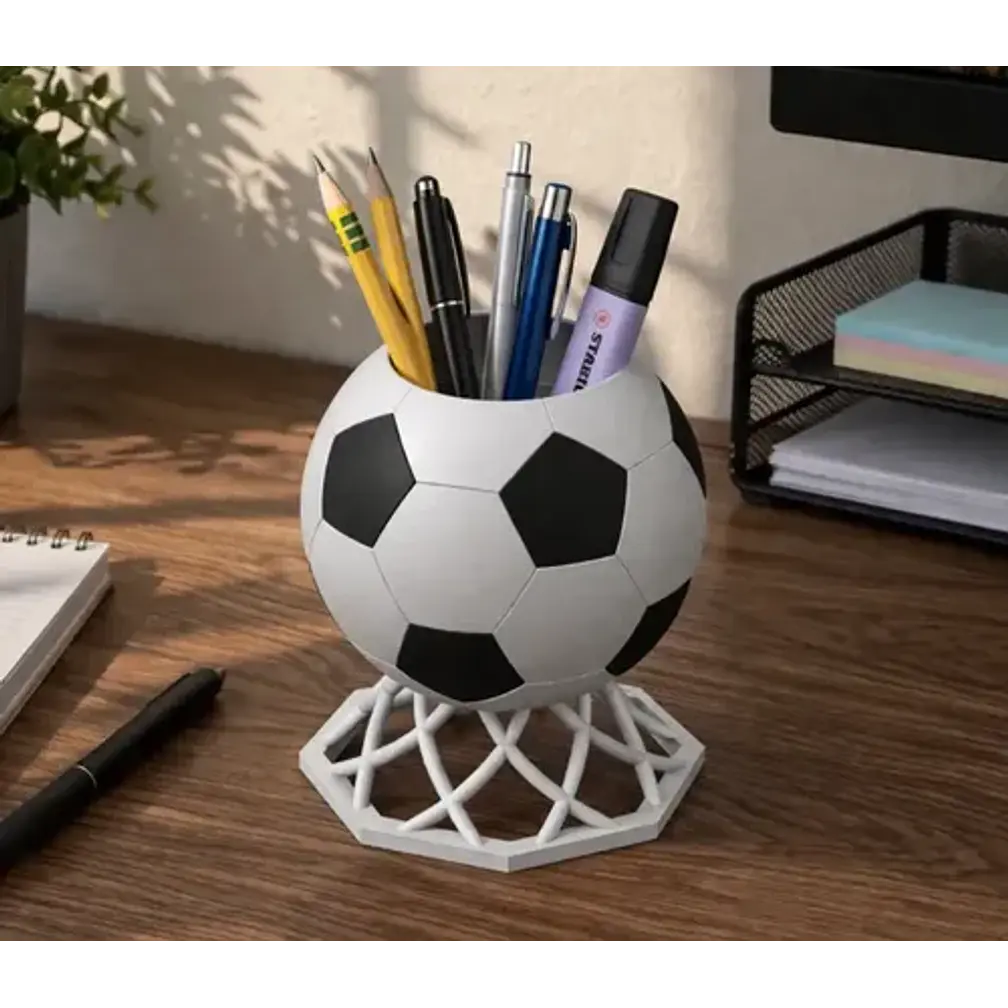 Portalápices De Balón De Futbol 4