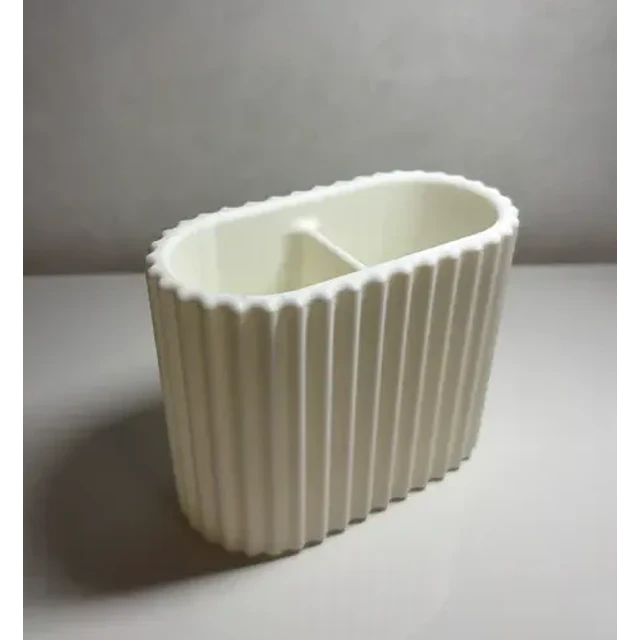 Figura Decorativa Organizador De Baño Portacepillos