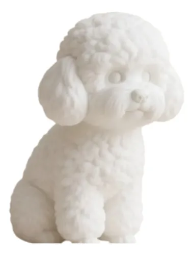 Figura Decorativa Creativa Perrito Blanco - Foto 3