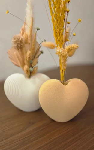 Figura Decorativa Jarrón Decorativo Corazón - Foto 3