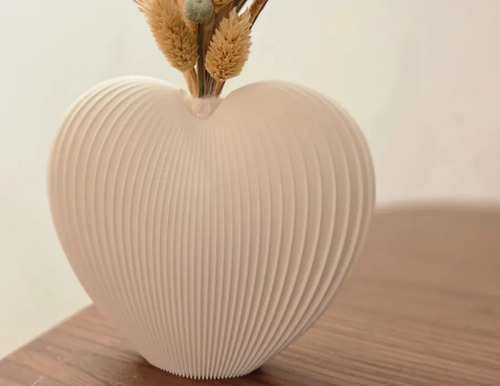 Figura Decorativa Jarrón Decorativo Corazón - Foto 4