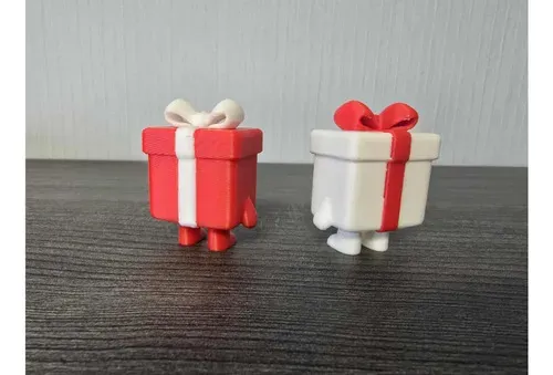 Pack 2 Pequeños Regalo De Navidad Bonito - Foto 2