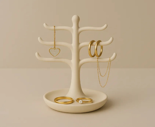Figura Decorativa Moderno Árbol Joyero - Foto 3