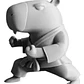 Figura Decorativa Capibara Karate Blanco - Miniatura 3