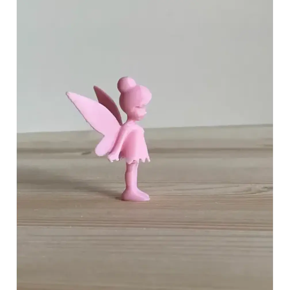 Figura De Decoración De Hada Rosada 2