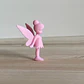 Figura De Decoración De Hada Rosada - Miniatura 2
