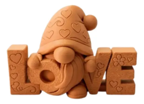 Figura Decorativa Gnomo Corazón Love - Foto 3