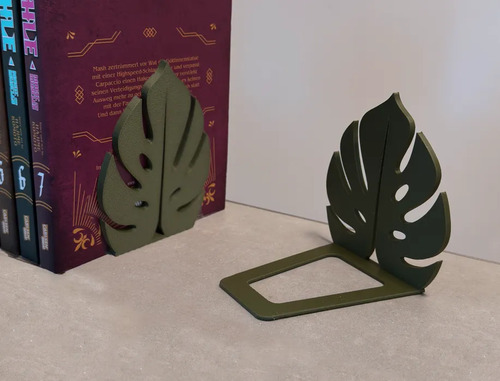 Figura Decorativa Soporte Para Libros Monstera - Foto 2