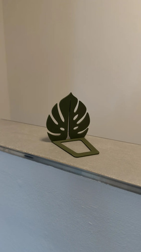 Figura Decorativa Soporte Para Libros Monstera - Foto 3