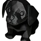 Figura Decorativa Lindo Perrito Negro - Miniatura 1