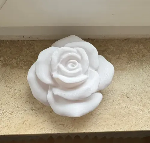 Figura De Rosa Blanca - Foto 2