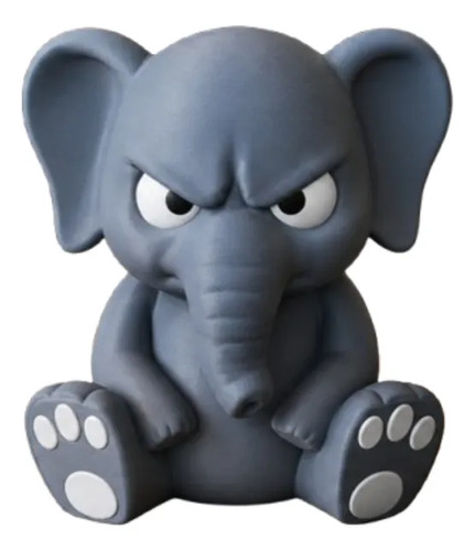 Figura Decorativa- Elefante Gruñón