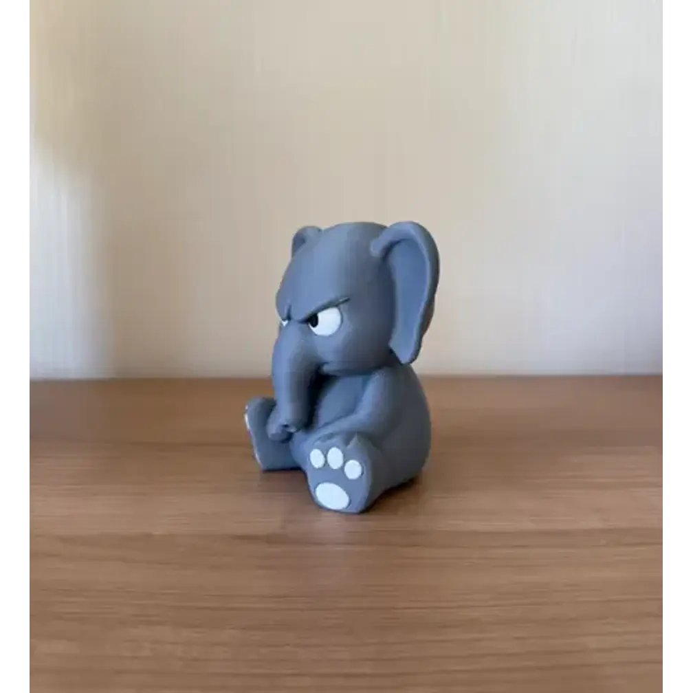 Figura Decorativa- Elefante Gruñón 4