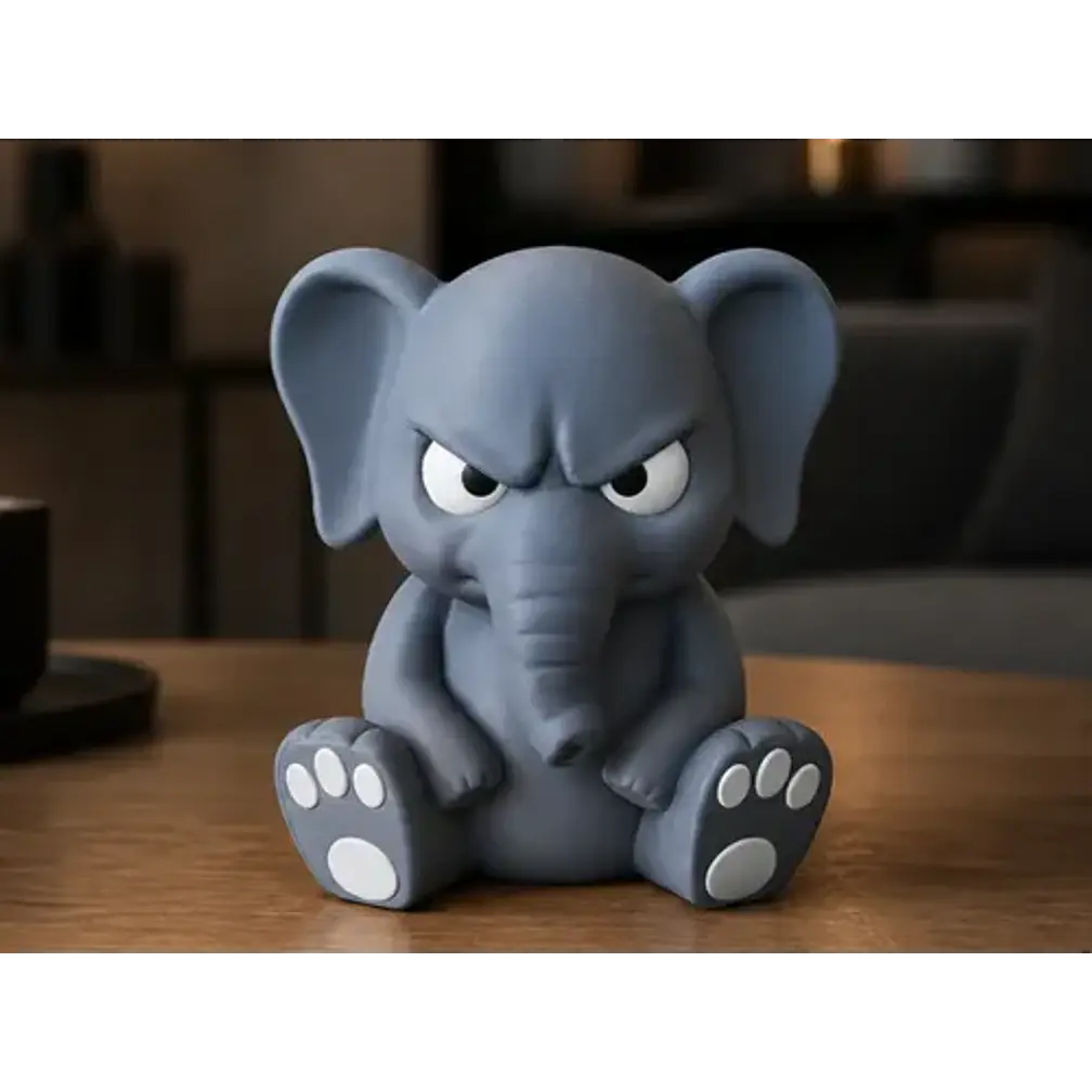 Figura Decorativa- Elefante Gruñón 5