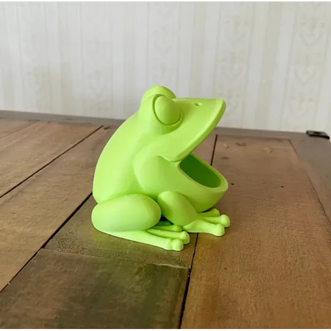 Portalápices De Rana Verde 3