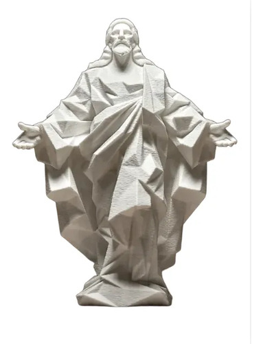 Estatua Geométrica De Jesús - Foto 3