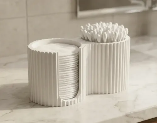 Organizador De Baño Decorativo Para Cosméticos Y Accesorios