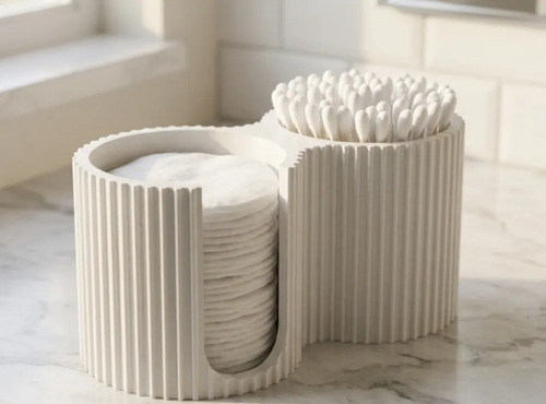 Organizador De Baño Decorativo Para Cosméticos Y Accesorios - Foto 3
