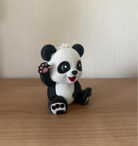 Figura Decorativa- Panda Feliz - Foto 3