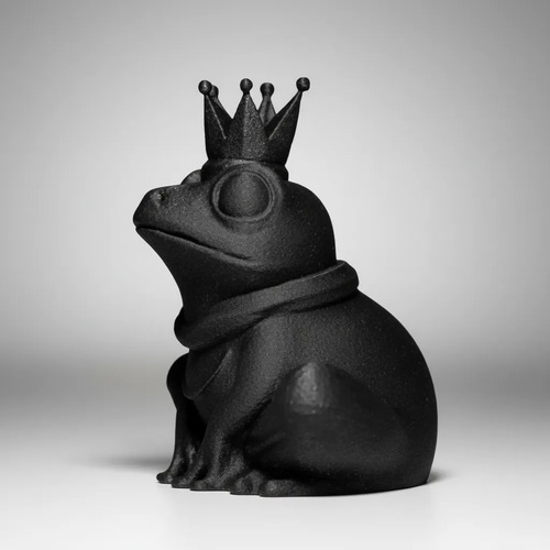 Figura Decorativa Rana Con Corona - Foto 4