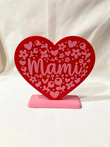 Figura Decorativa Corazón - Día De La Madre - Foto 2