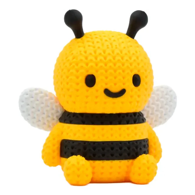 Figura Abeja Estilo Tejida 1
