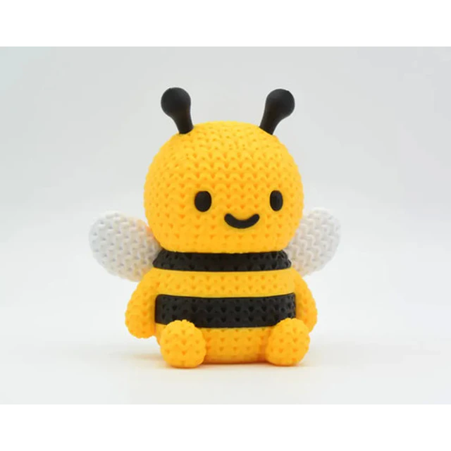 Figura Abeja Estilo Tejida