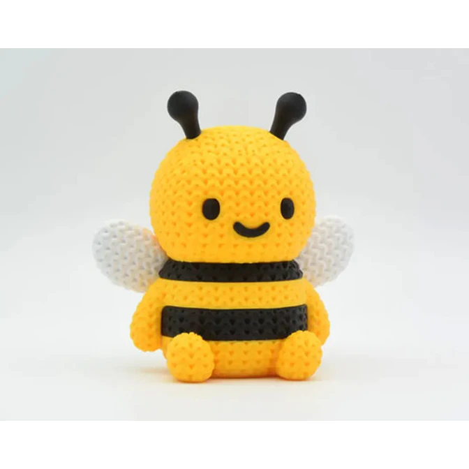 Figura Abeja Estilo Tejida 2