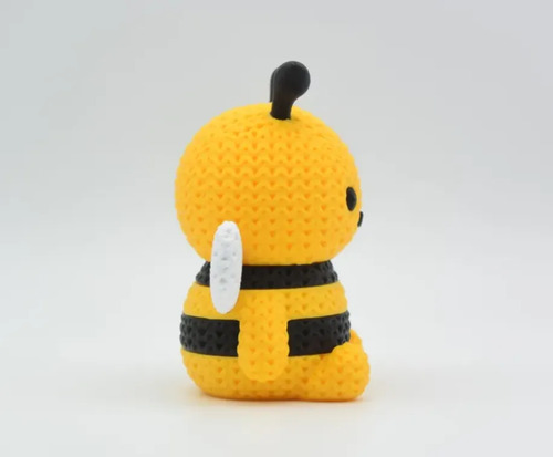 Figura Abeja Estilo Tejida - Foto 3