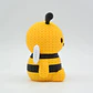 Figura Abeja Estilo Tejida - Miniatura 3